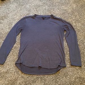 NWOT Banana Republic Denim Colored Long Sleeve Shirt Size M